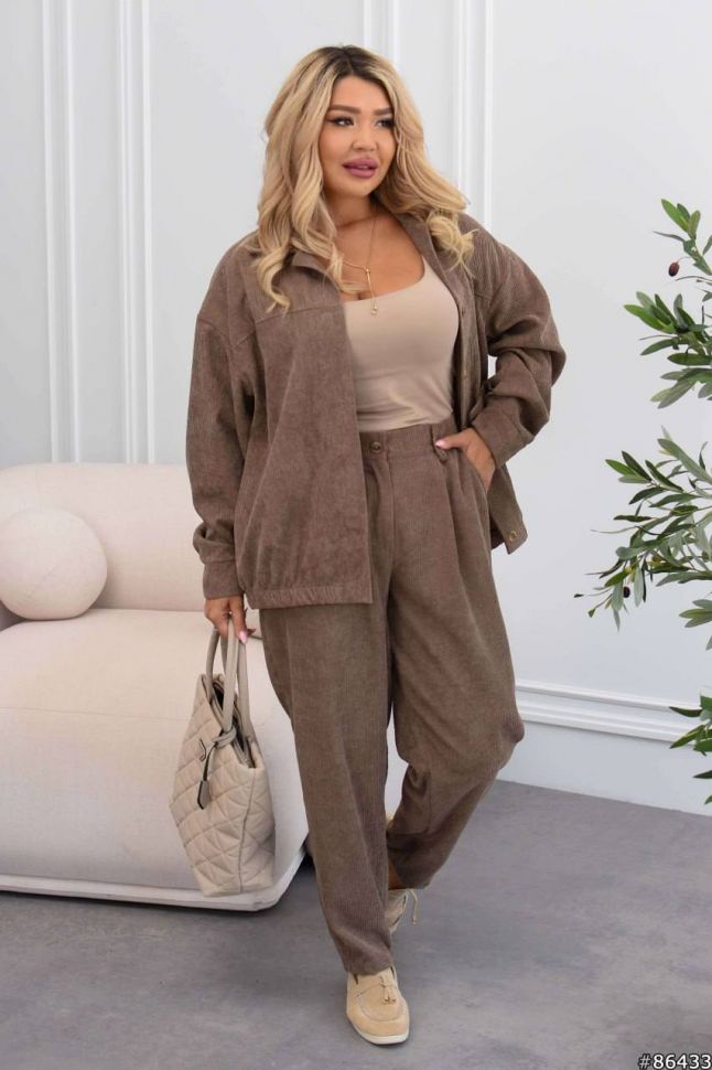 Костюм Розмір: 48-50,52-54,56-58,60-62 S2048