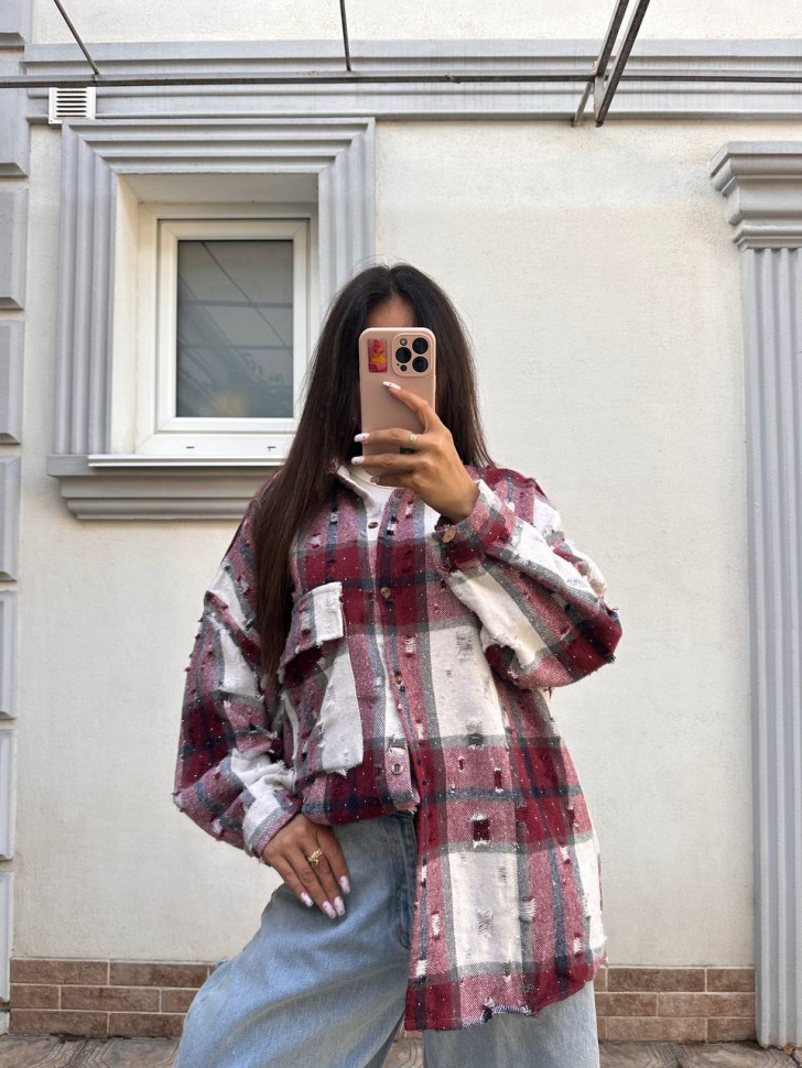 Сорочка Розмір: oversize S15644