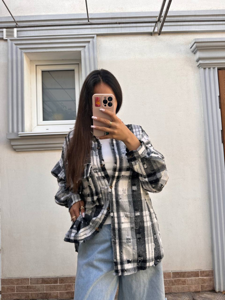 Сорочка Розмір: oversize S15644