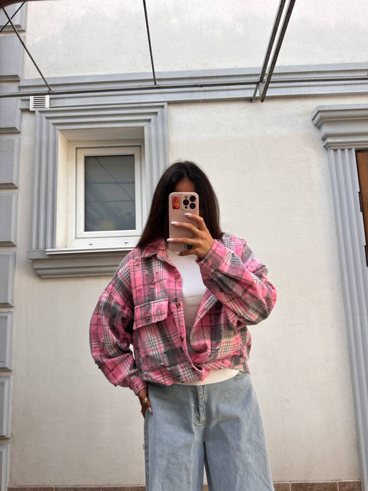 Сорочка Розмір: oversize S15644
