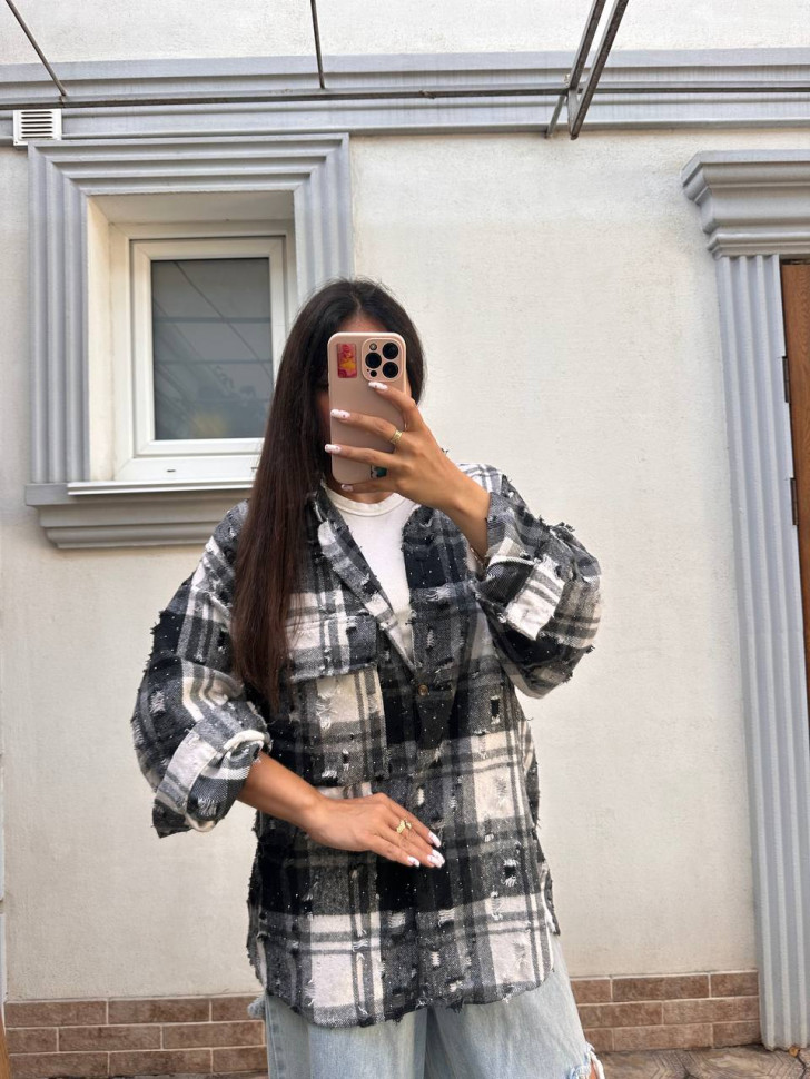 Сорочка Розмір: oversize S15644