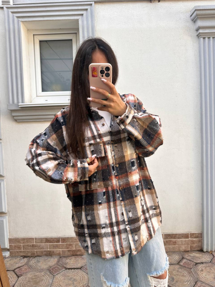 Сорочка Розмір: oversize S15644