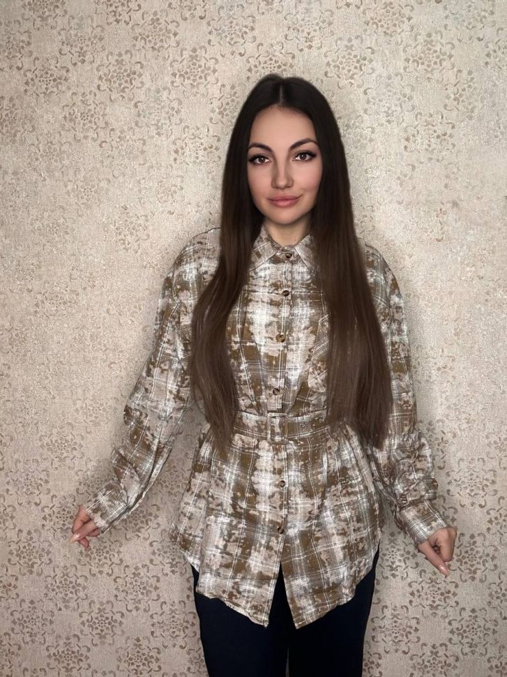 Сорочка Розмір: oversize S6345