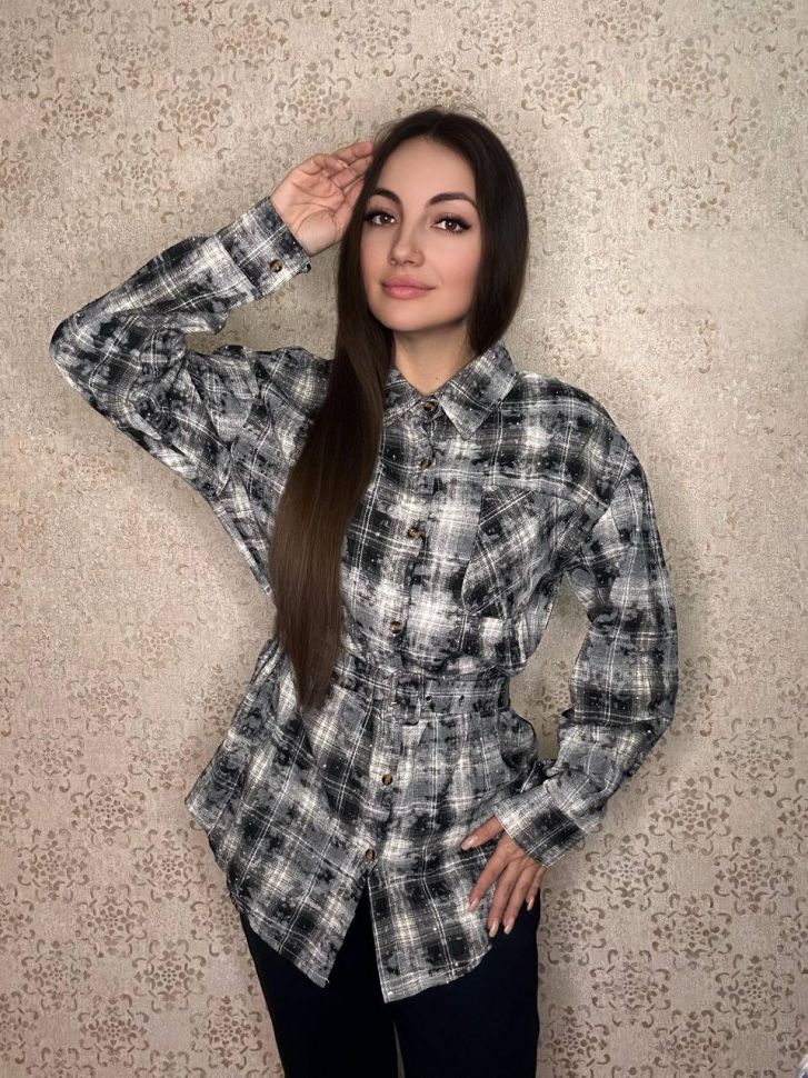 Сорочка Розмір: oversize S6345