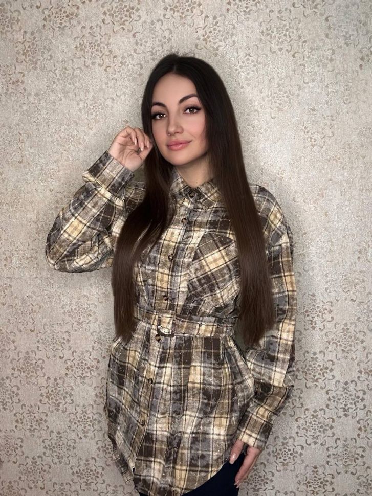 Сорочка Розмір: oversize S6345