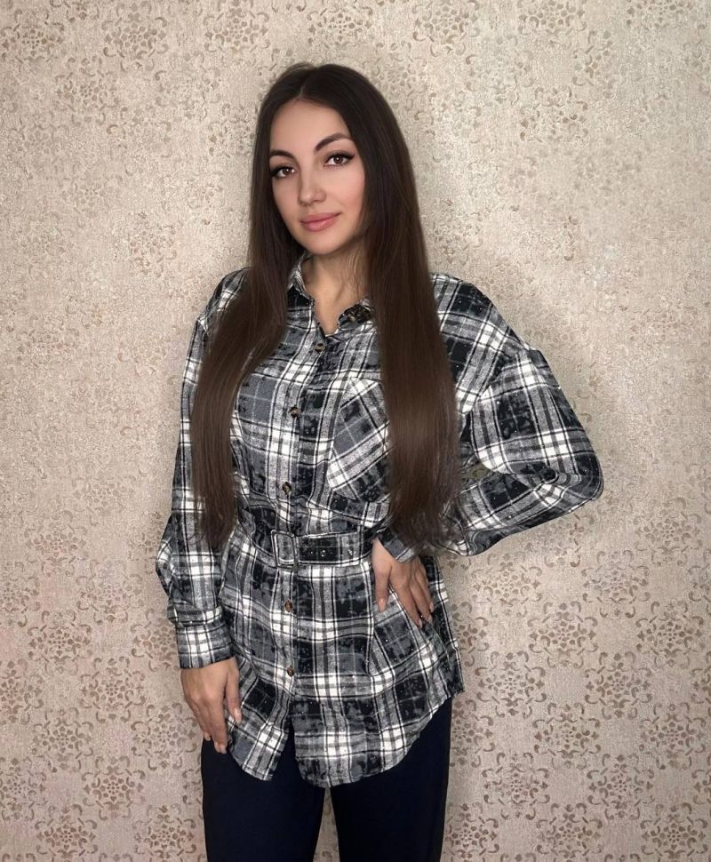 Сорочка Розмір: oversize S6345