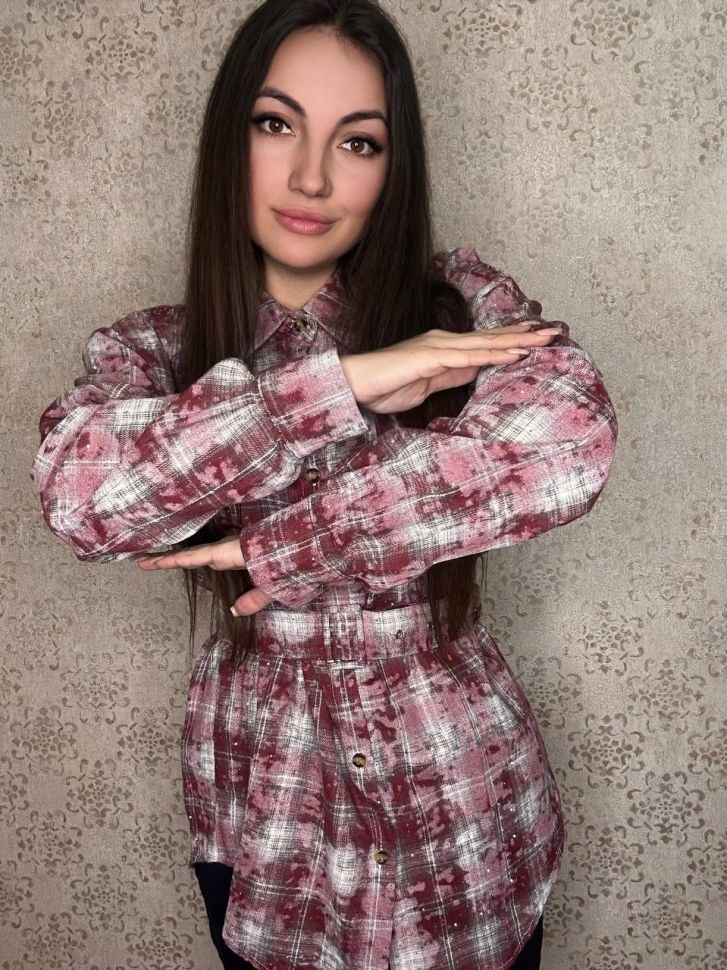 Сорочка Розмір: oversize S6345