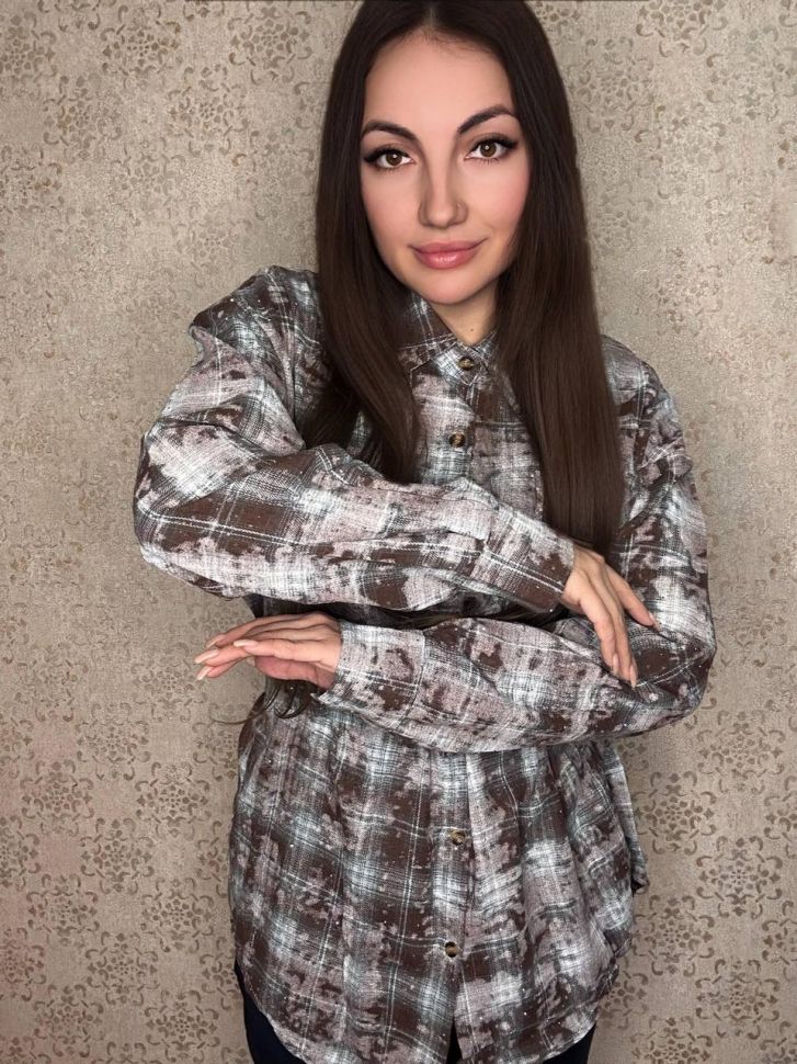 Сорочка Розмір: oversize S6345