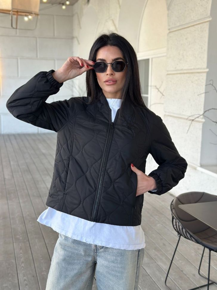 Бомбер Розмір: 42, 44, 46, 48, 50, 52 S6645