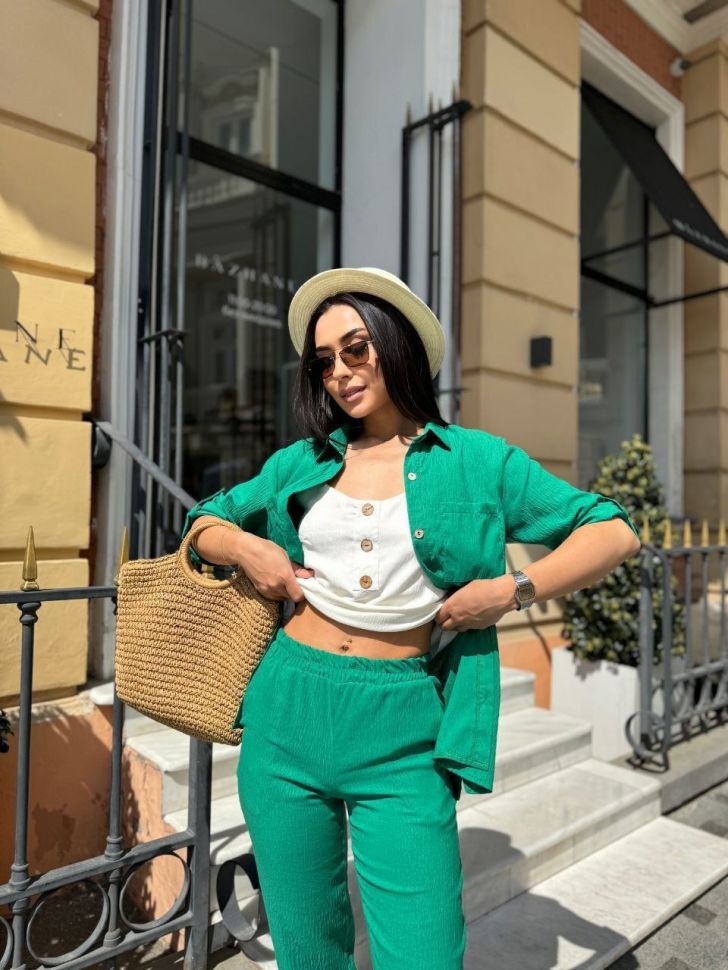 Костюм трійка Розмір: 42-44 S7047