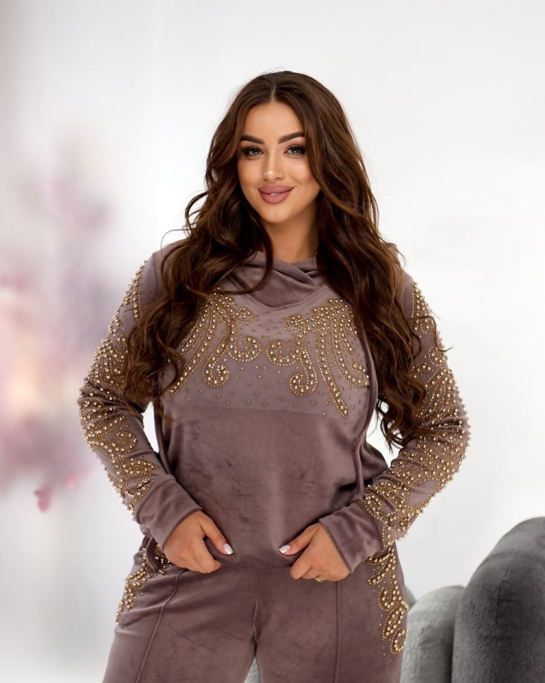 Костюм Розмір: 44/46, 48/50, 52/54, 56/58, 60/62 S2051