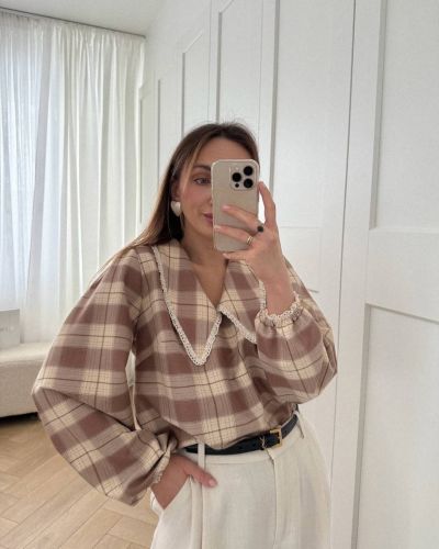 Блузка Розмір: 42-44, 46-48 S5452