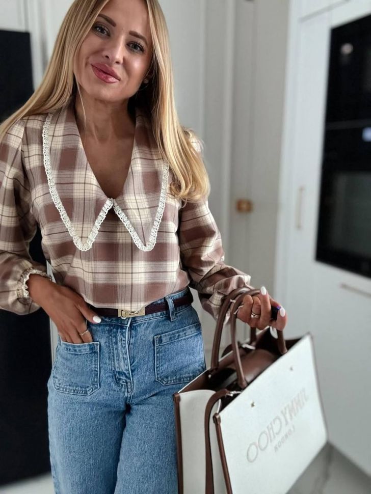 Блузка Розмір: 42-44, 46-48 S5452