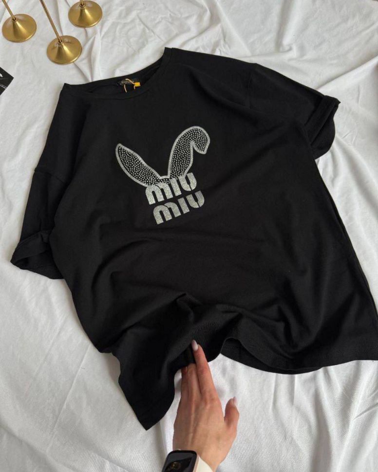 Футболка Розмір: 42-48 oversize S6351