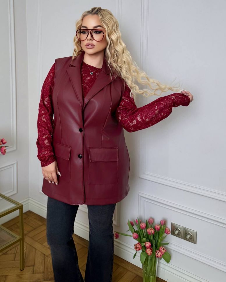 Жилетка Розмір: 50-52,54-56,58-60 S5953