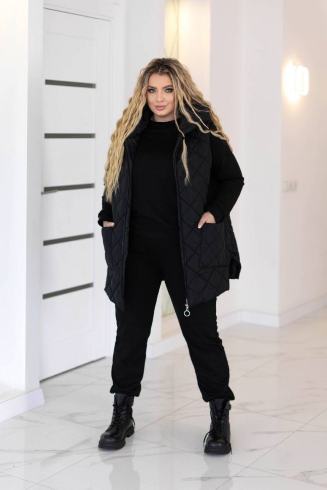 Костюм трійка Розмір: 50-52, 54-56, 58-60, 62-64 S7152