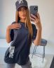 Футболка Розмір: 42-48 oversize S10756