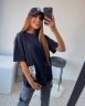 Футболка Розмір: 42-48 oversize S10756