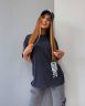 Футболка Розмір: 42-48 oversize S10756