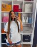 Футболка Розмір: 42-48 oversize S10756