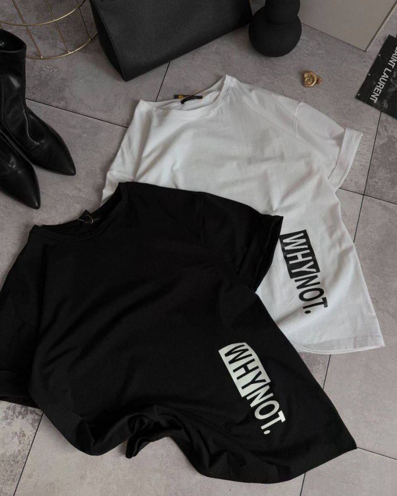 Футболка Розмір: 42-48 oversize S10756