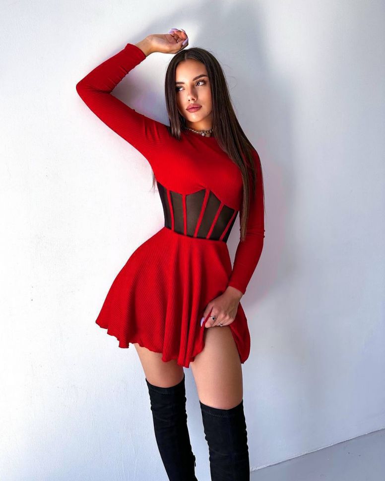 Сукня Розмір: 42-44, 46-48 S5355