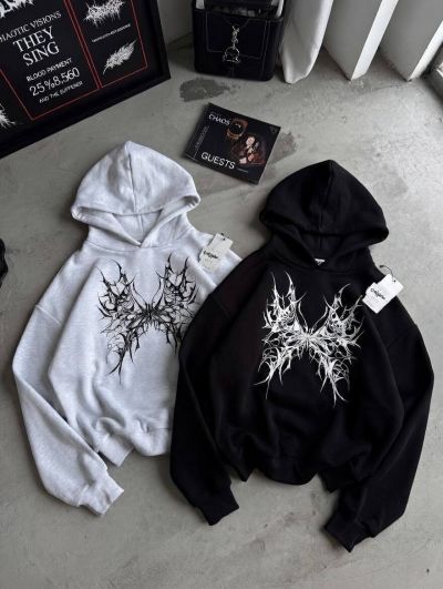 Худі Розмір: 42-46 OVERSIZE S8561