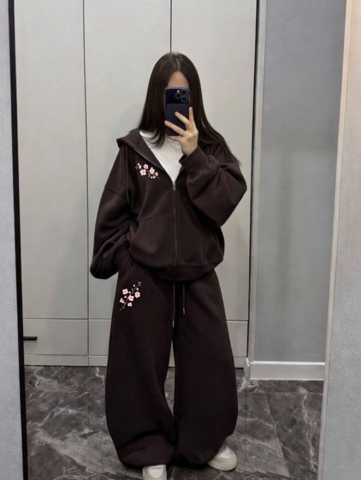 Костюм Розмір: 42-48 OVERSIZE S9462