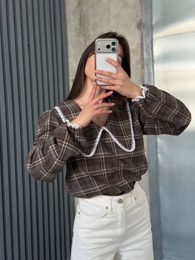 Блузка Розмір: 42-44, 46-48 S6463