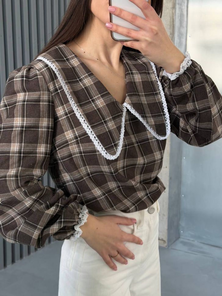 Блузка Розмір: 42-44, 46-48 S6463