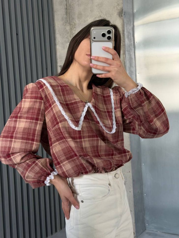 Блузка Розмір: 42-44, 46-48 S6463