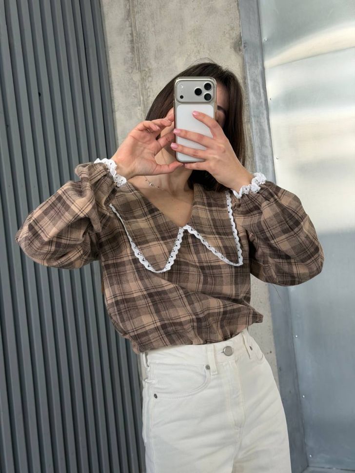 Блузка Розмір: 42-44, 46-48 S6463