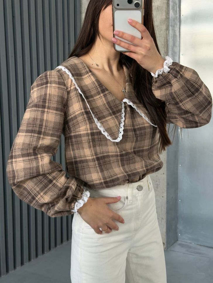 Блузка Розмір: 42-44, 46-48 S6463