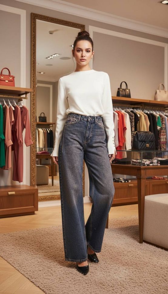 Джинси Розмір: 34 36 38 40 42 S2267