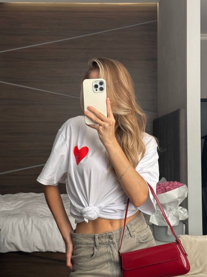 Футболка Розмір: oversize S1667