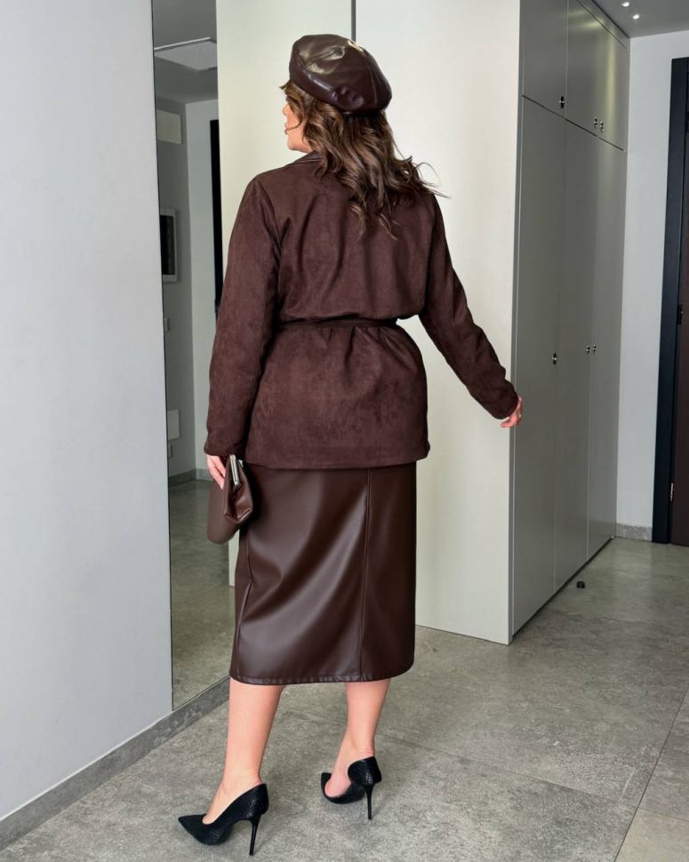 Спідниця Розмір: 48-50, 52-54, 56-58 S5666