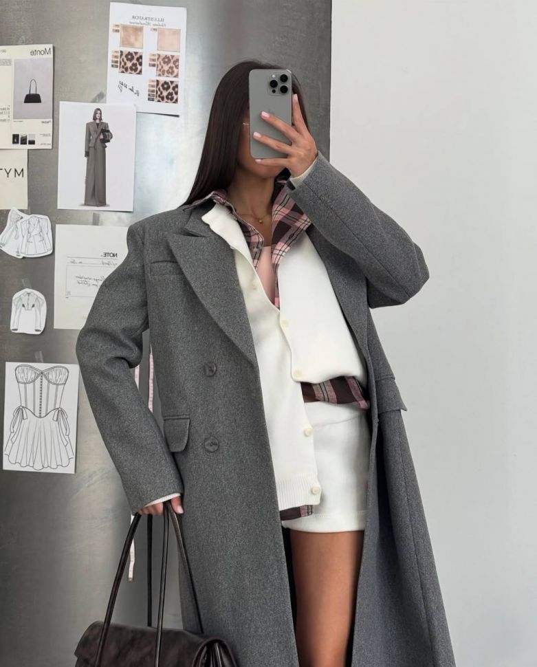 Пальто Розмір: 42-44, 46-48 S2670