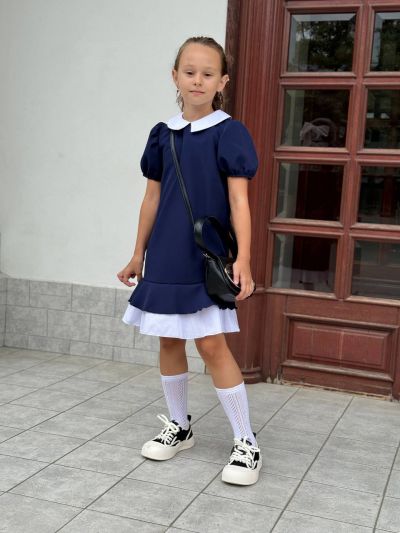 Сукня Розмір: 122, 128, 134, 140, 146 , 152 S565