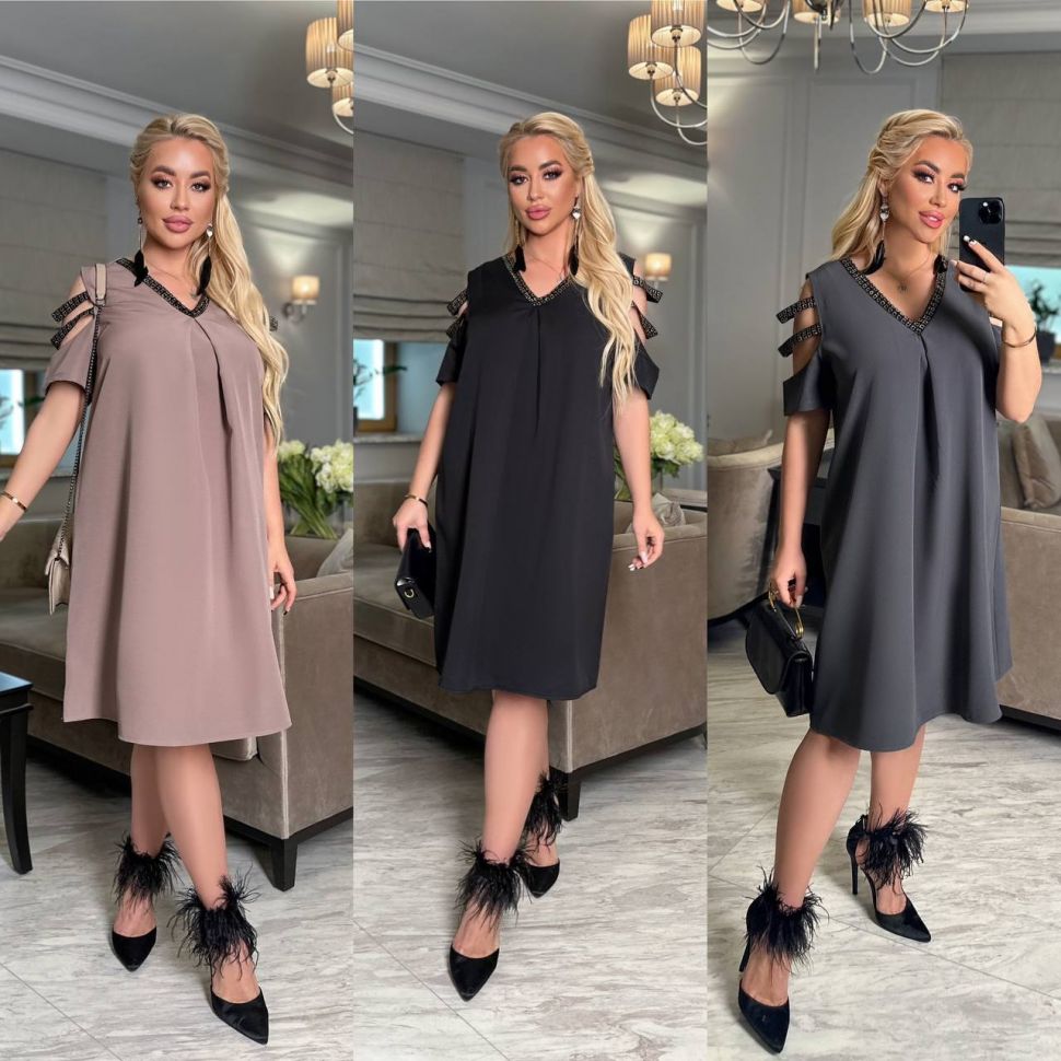 Сукня Розмір: 48-52,54-58,60-64 S5769