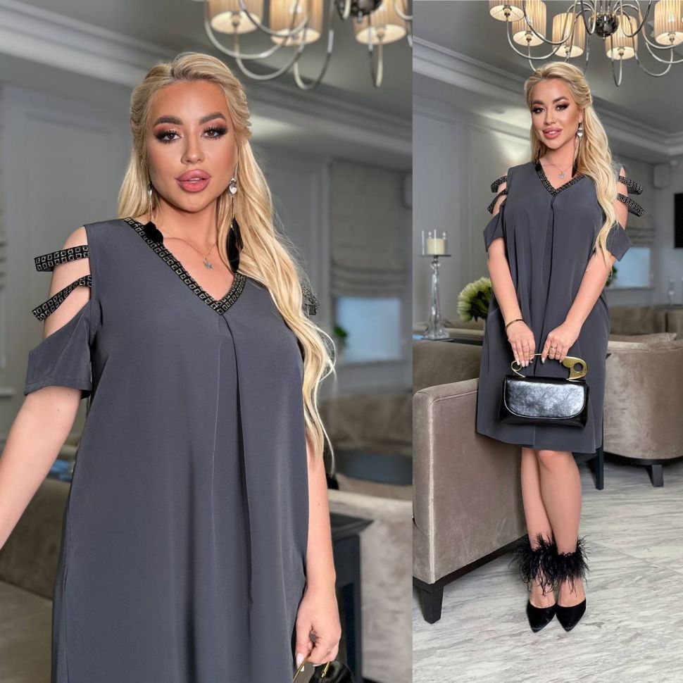 Сукня Розмір: 48-52,54-58,60-64 S5769