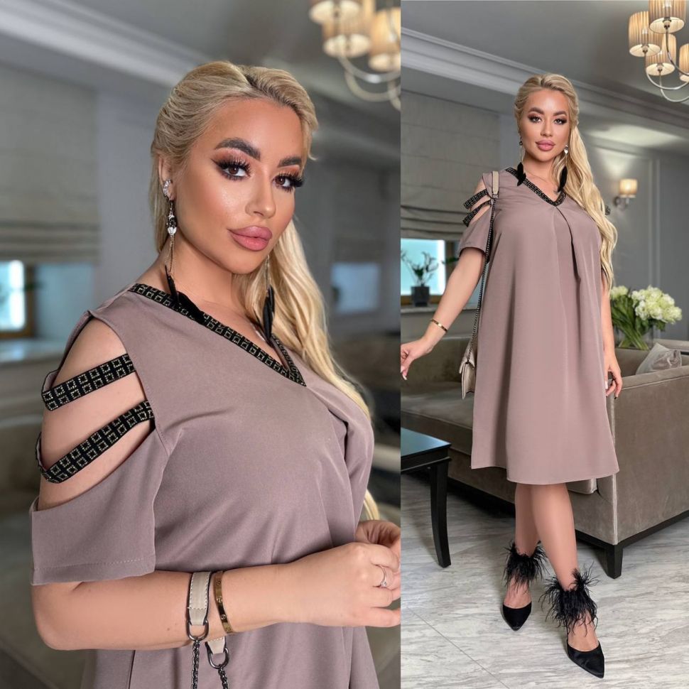 Сукня Розмір: 48-52,54-58,60-64 S5769