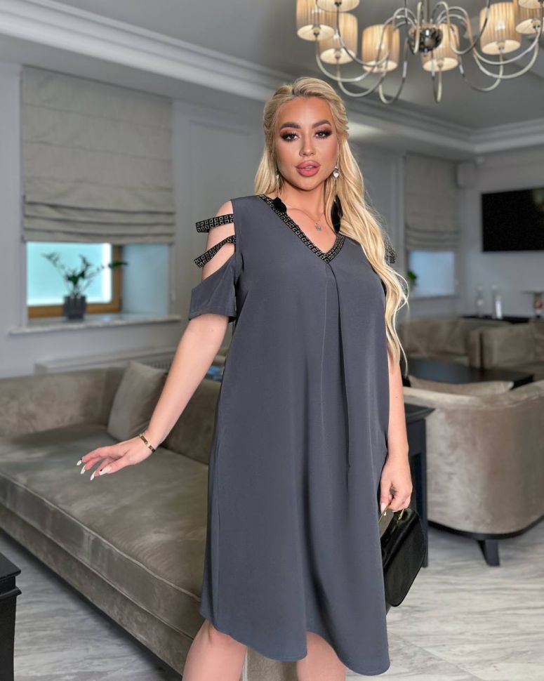 Сукня Розмір: 48-52,54-58,60-64 S5769