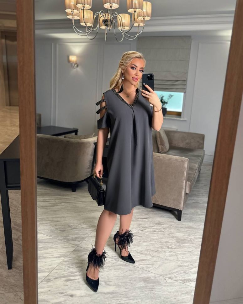 Сукня Розмір: 48-52,54-58,60-64 S5769