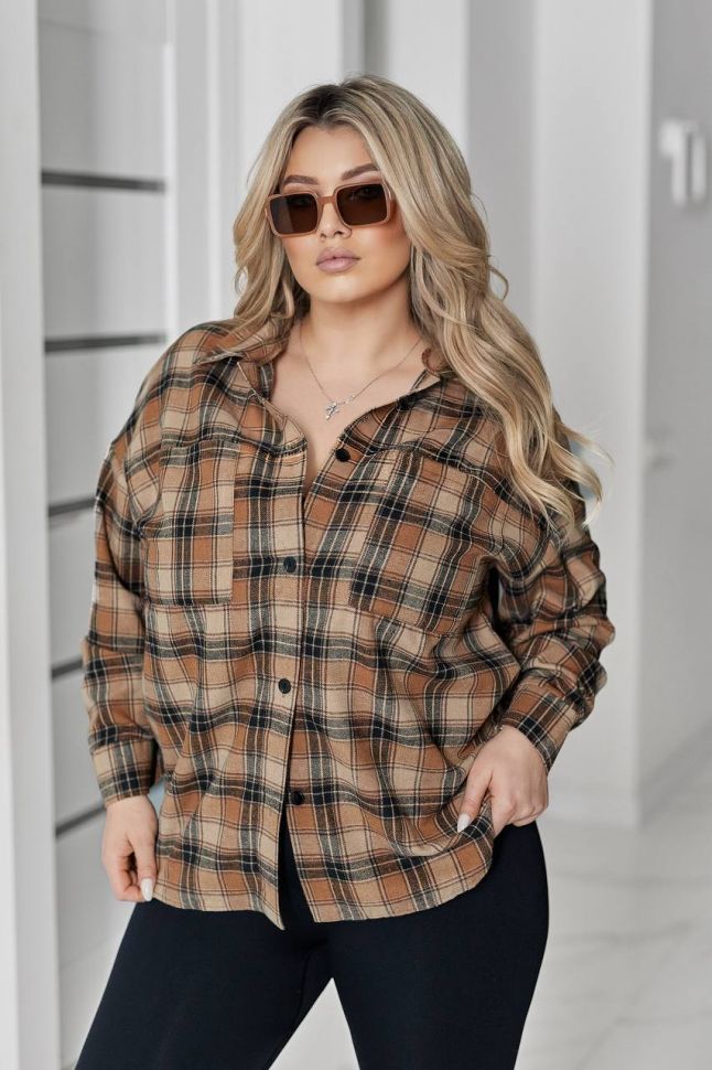 Рубашка Розмір: 48-50, 52-54, 56-58, 60-62 S5571