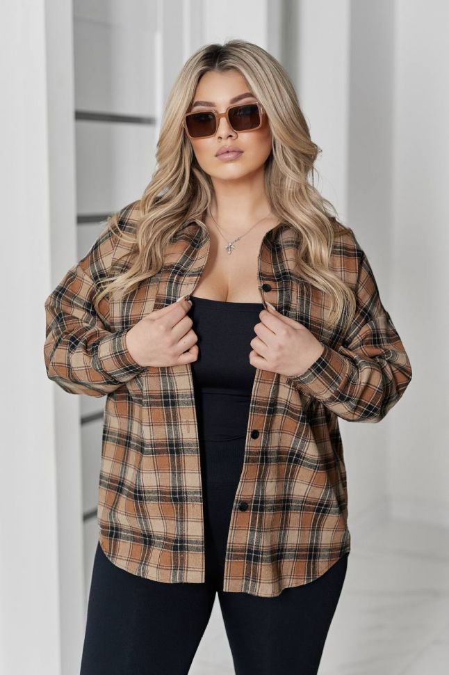 Рубашка Розмір: 48-50, 52-54, 56-58, 60-62 S5571