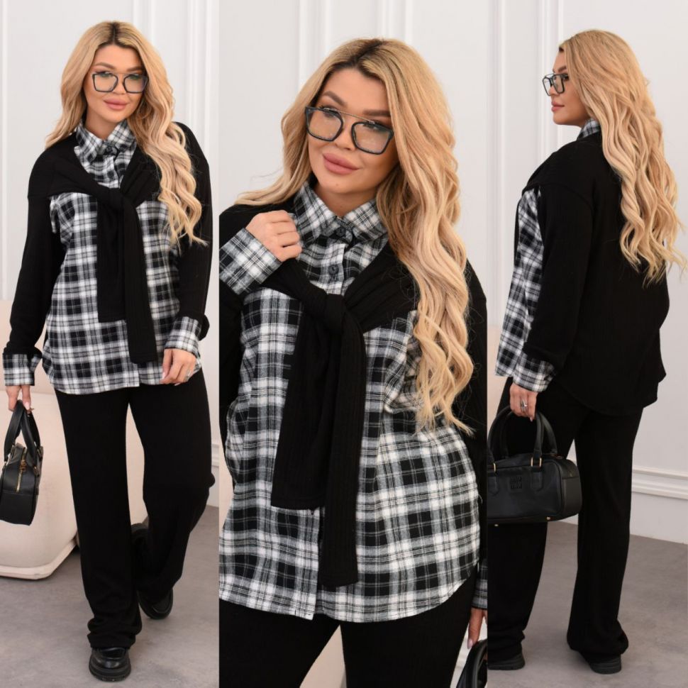 Костюм Розмір: 42-46, 48-50, 52-54, 56-58 S5671