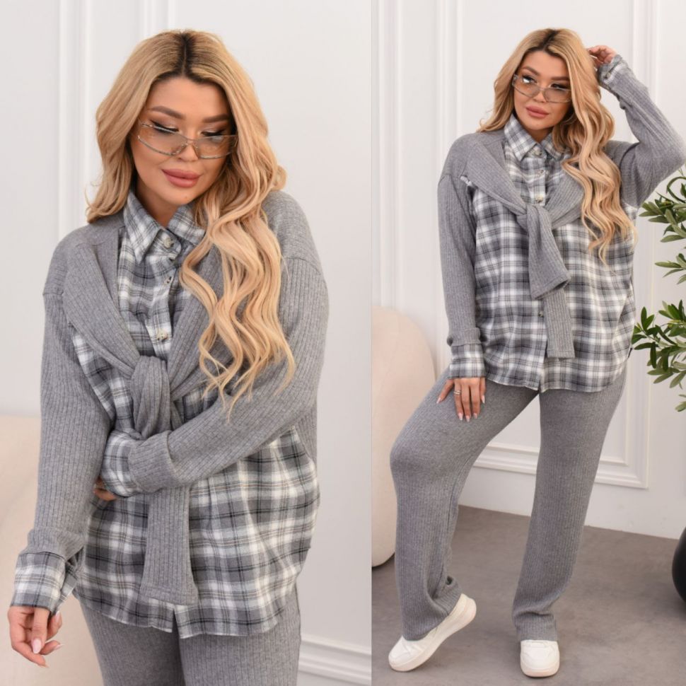 Костюм Розмір: 42-46, 48-50, 52-54, 56-58 S5671