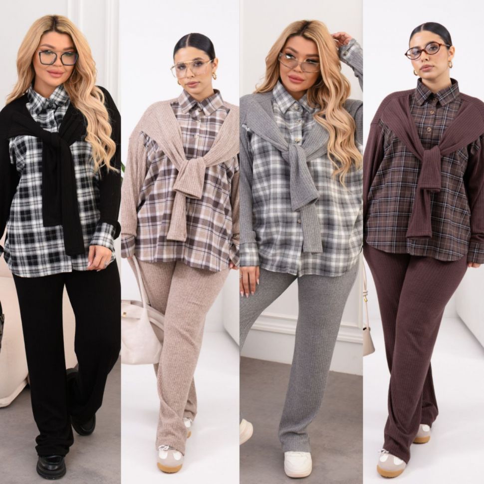 Костюм Розмір: 42-46, 48-50, 52-54, 56-58 S5671