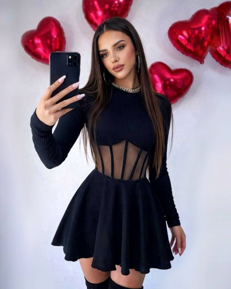 Сукня Розмір: 42-44, 46-48 S5872