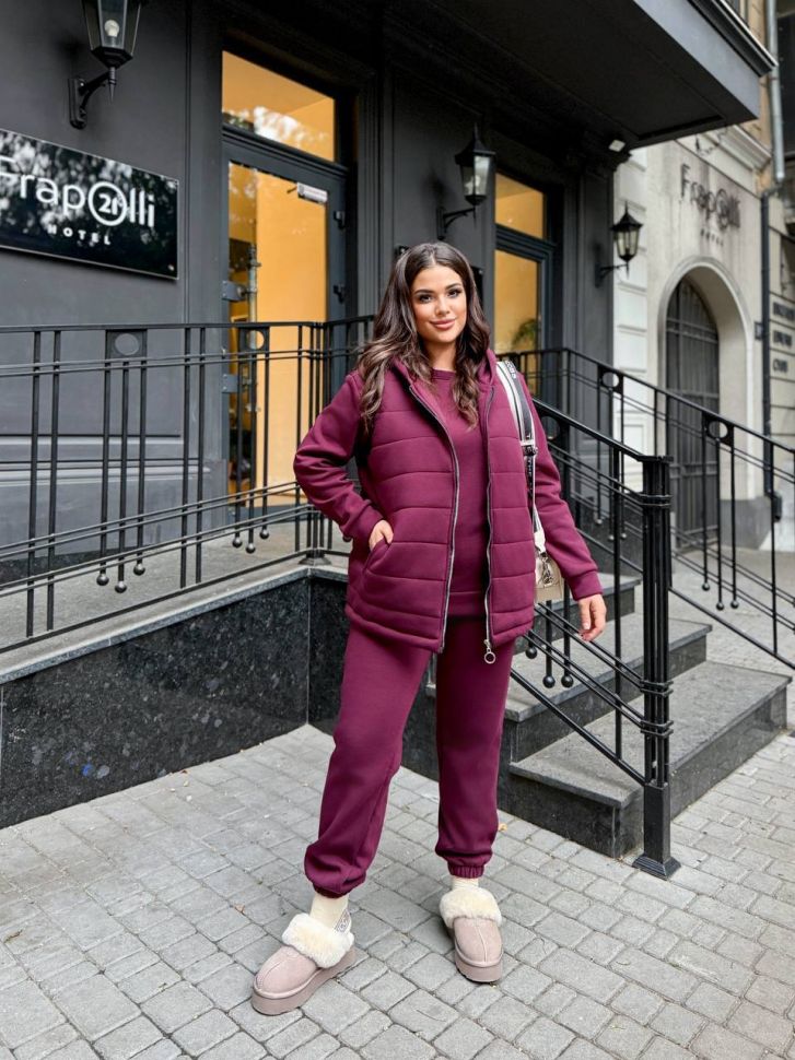 Костюм трійка Розмір: 46-48 S3674